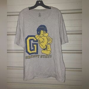 XL Size Disney T-Shirt Grumpy Gray Top Disney Store